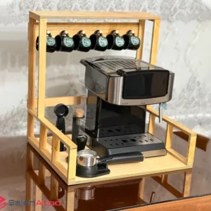 فروش عمده استند چوبی اسپرسو آویز دار