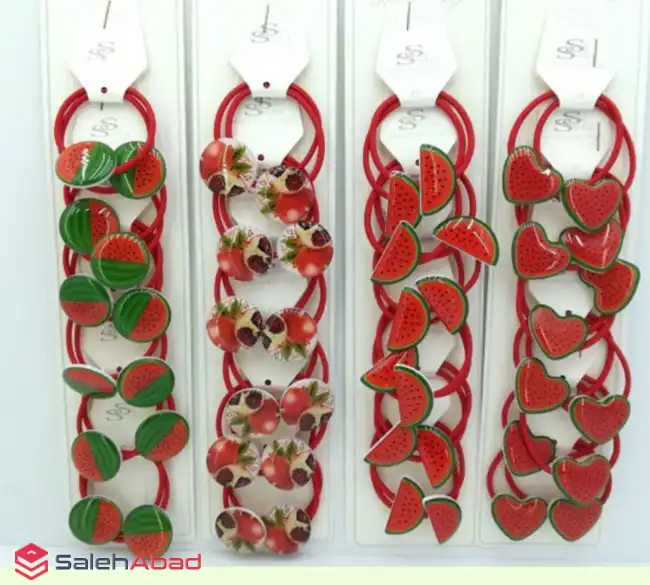 فروش عمده کش مو جفتی طرح یلدایی