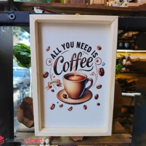 فروش عمده تابلو دکوراتیو طرح COFFEE