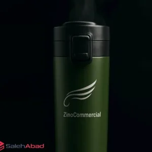 فروش عمده تراول ماگ استیل سبز قفل دار