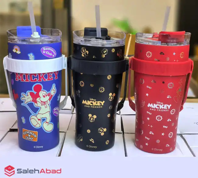 فروش عمده تراول ماگ نی دار طرح میکی موس