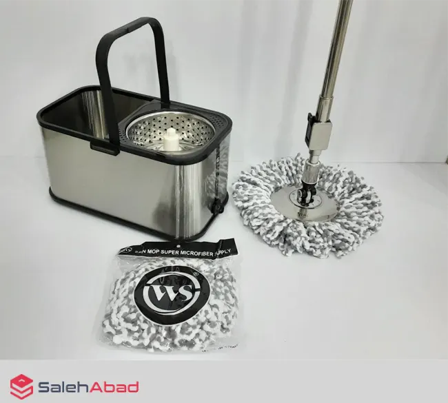 فروش عمده طی سطلی چرخشی استیل WS مدل SS20