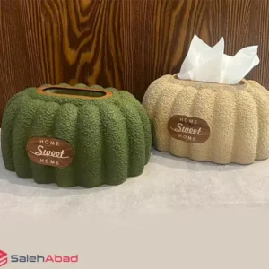 فروش عمده جا دستمال کاغذی پلی استر SWEET HOME