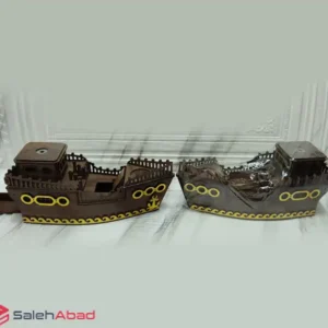 فروش عمده جاشمعی و جاعودی چوبی طرح لنج