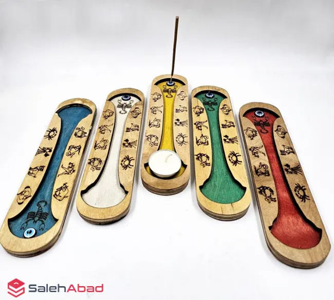 فروش عمده جاشمعی و جاعودی چوبی لیزری
