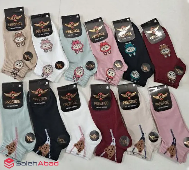 فروش عمده جوراب مچی زنانه فانتزی
