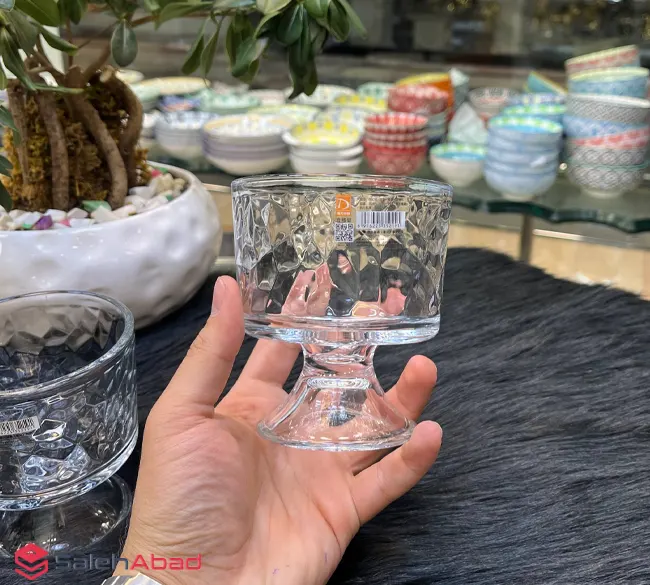 فروش عمده بستنی خوری بلور دلی مدل آکوا