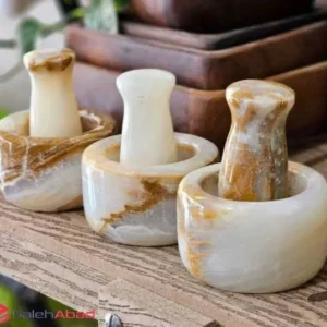 فروش عمده هاون زعفران سنگ مرمر