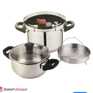 فروش عمده زودپز استیل دوقلو کرکماز