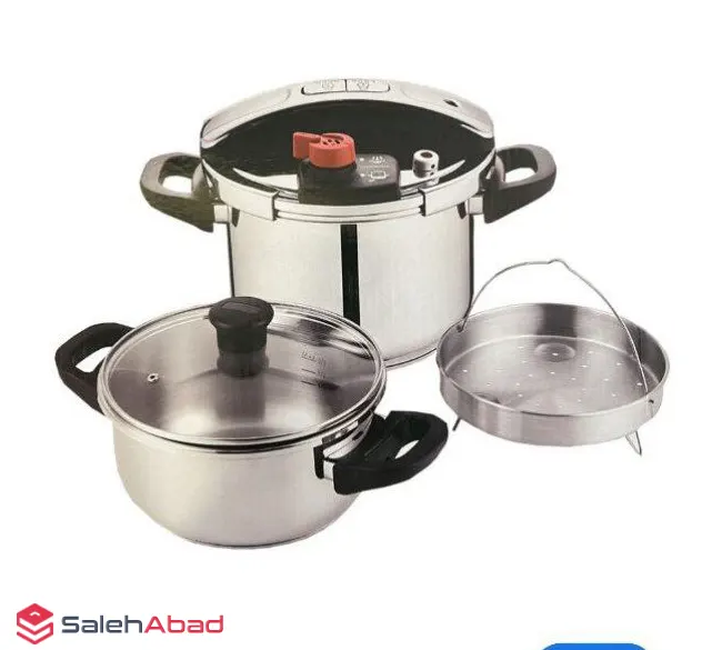 فروش عمده زودپز استیل دوقلو کرکماز