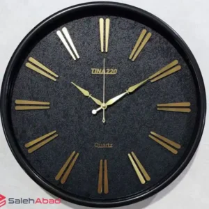 فروش عمده ساعت دیواری پلاستیکی گرد TINA219