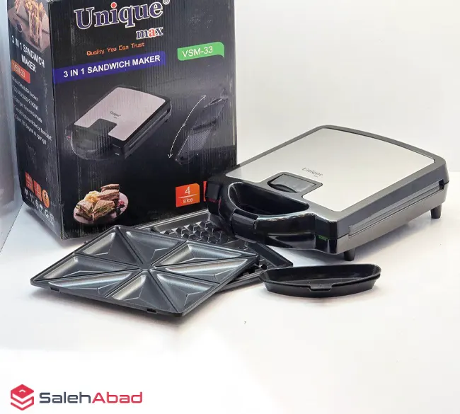 فروش عمده ساندویچ ساز یونیک مدل VSM-33