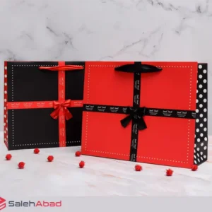 فروش عمده ساک دستی کادویی طرح پاپیون