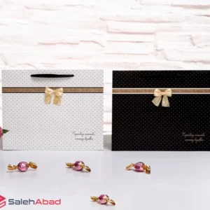 فروش عمده ساک دستی کادویی پاپیونی