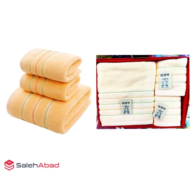 فروش عمده ست حوله تن پوش سه تکه
