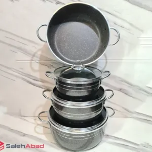 فروش عمده سرویس قابلمه 7 پارچه گرانیتی ESBICO