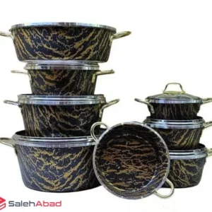 فروش عمده سرویس قابلمه 14 پارچه ماربل ESBICO