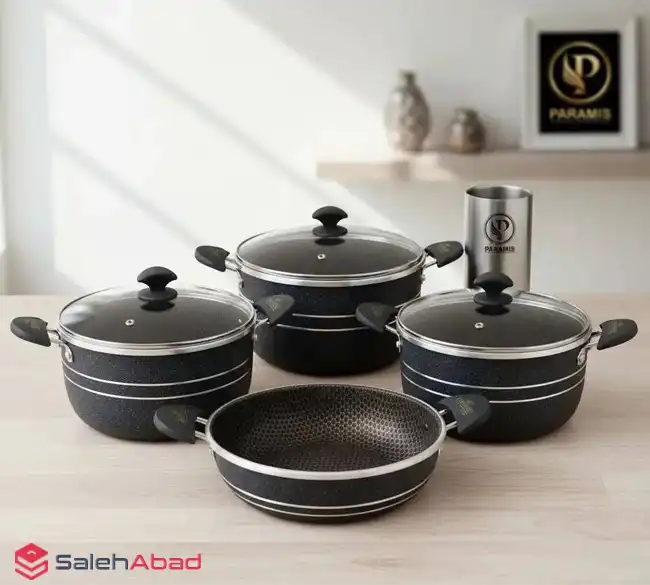 فروش عمده ست قابلمه گرانیتی 7 پارچه تکا