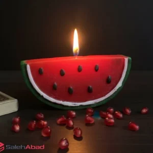 فروش عمده شمع شب یلدا طرح قاچ هندوانه