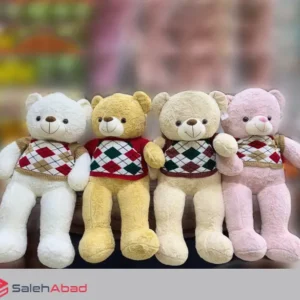 فروش عمده عروسک خرس لباس بافتنی 100 سانتی