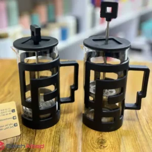 فروش عمده فرنچ پرس استیل مشکی 350 میل