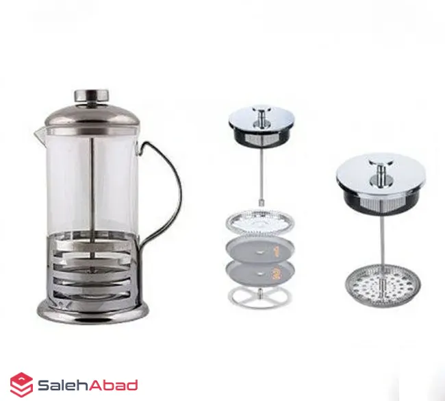 فروش عمده دمنوش ساز فرنچ پرس استیل