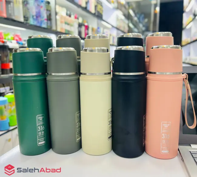 فروش عمده فلاسک استیل 800 میل VACUUM CUP