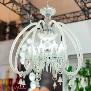 فروش عمده لوستر آویز باکارات 8 شاخه
