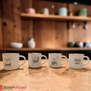 فروش عمده لیوان سرامیکی طرح حیوانات