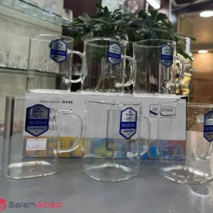فروش عمده لیوان پیرکس مربع دلی سوگا