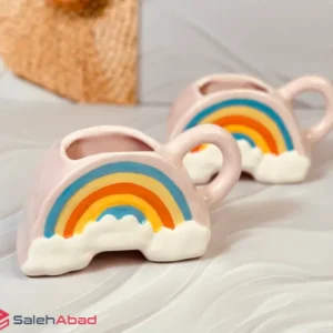 فروش عمده ماگ سرامیکی رنگین کمان