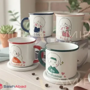 فروش عمده ماگ فانتزی طرح دختر و پسر