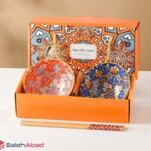فروش عمده پیاله گرد سرامیکی دو عددی