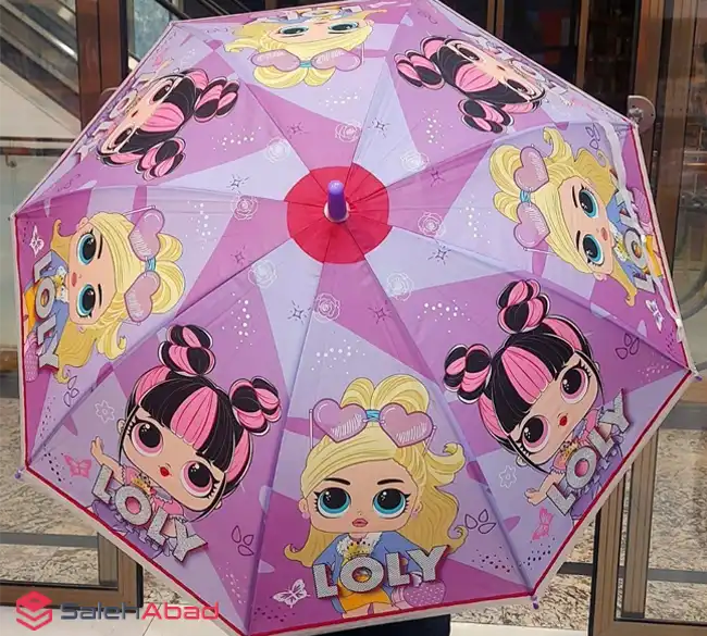 فروش عمده چتر فانتزی کودک دخترانه