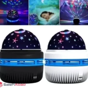 فروش عمده چراغ خواب چرخشی ماه و ستاره