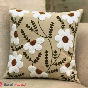 فروش عمده کاور کوسن مربع طرح گلدوزی