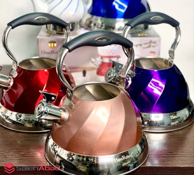 فروش عمده کتری و قوری موج دار HAUS ROLAND