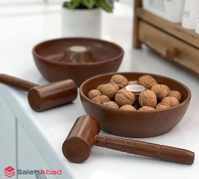 فروش عمده گردو شکن طرح چوبی چکش دار