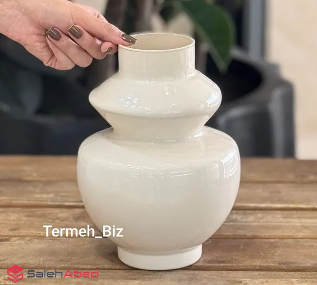 فروش عمده گلدان شیشه ای دنیز کارولین