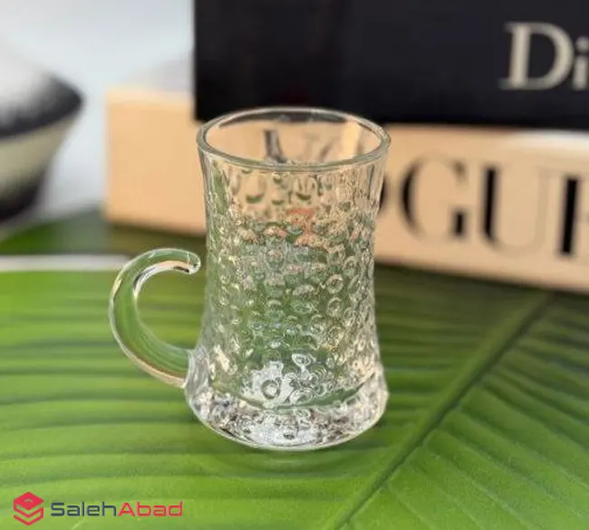 فروش عمده استکان کمرباریک حبابی 6 عددی
