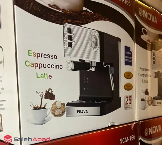 فروش عمده دستگاه اسپرسو ساز نوا مدل NCM-166