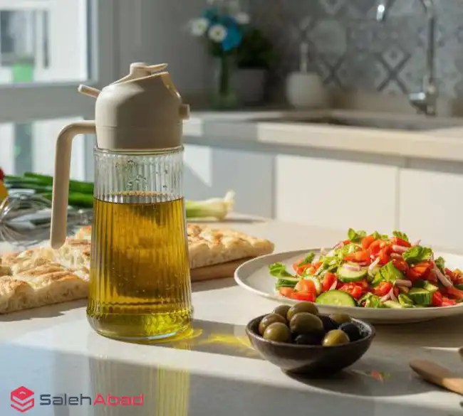 فروش عمده ظرف اسپری روغن پاش شیار دار