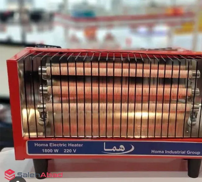 فروش عمده بخاری برقی سه شعله هما