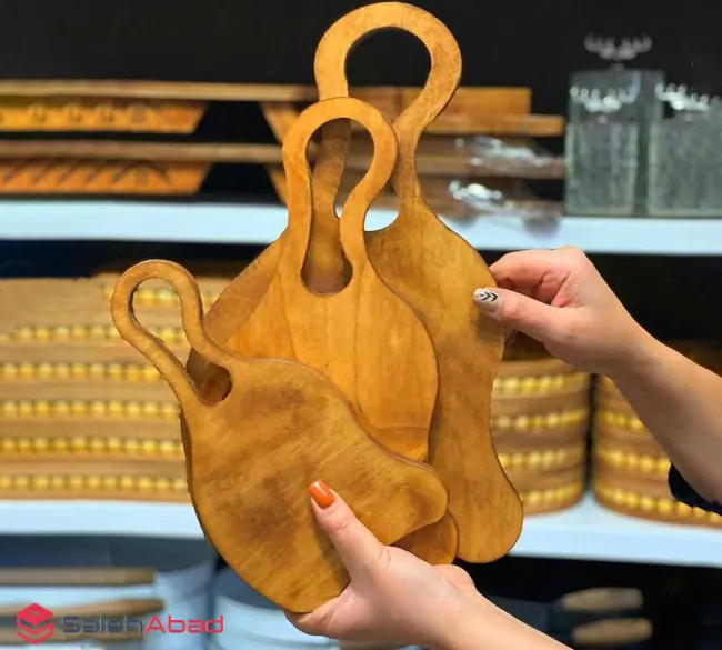 فروش عمده تخته سرو چوبی دفرمه 3 عددی