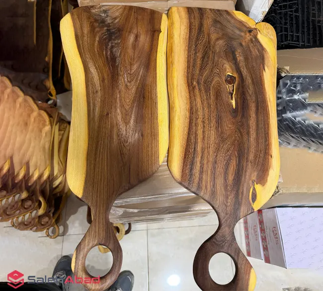 فروش عمده تخته سرو چوبی گردو دسته دار