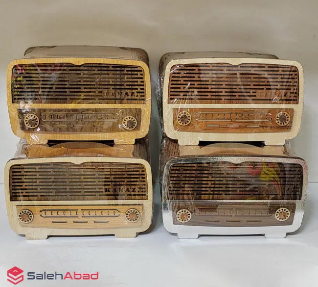فروش عمده جادستمال کاغذی چوبی رادیو