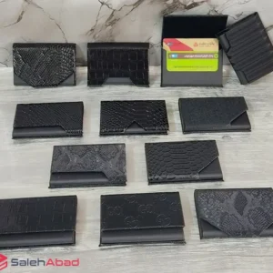 فروش عمده جاکارتی مگنتی مشکی طرح دار