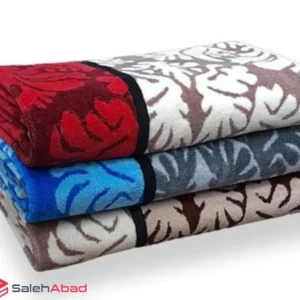 فروش عمده حوله دستی ماندگار طرح گیسو