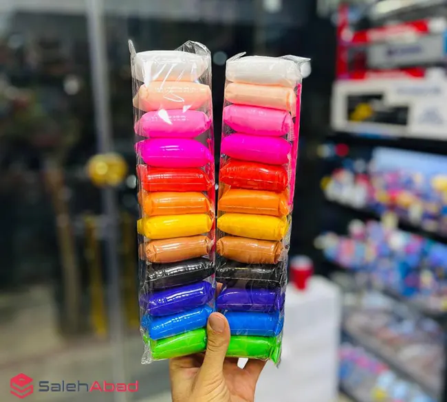 فروش عمده خمیر بازی بزرگ 12 رنگ