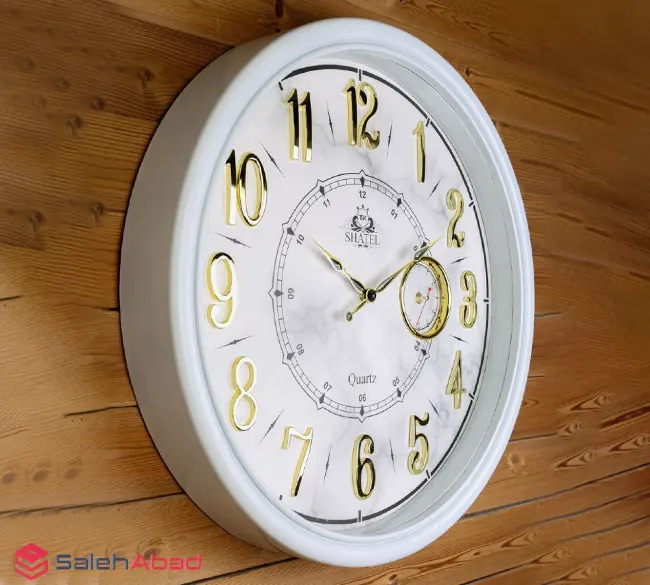 فروش عمده ساعت دیواری دو موتوره SHATEL